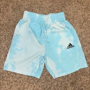 adidas Kids Aeroready Sky Blue Shorts